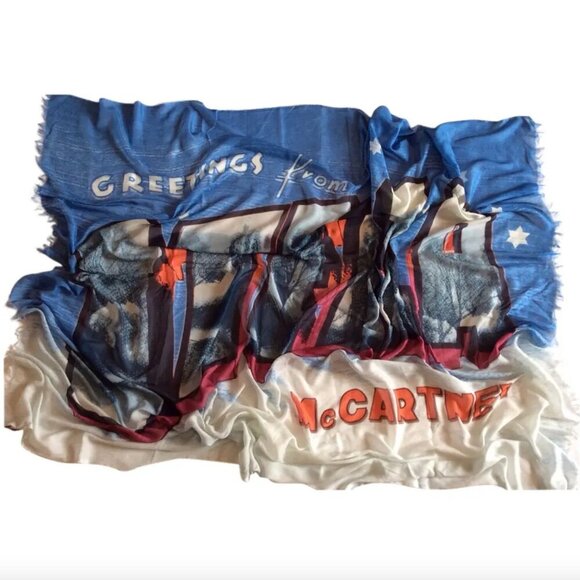 STELLA MCCARTNEY Large Scarf Wrap - Picture 1 of 6